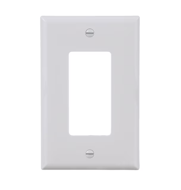 Eaton Switch Plates | Decora | White