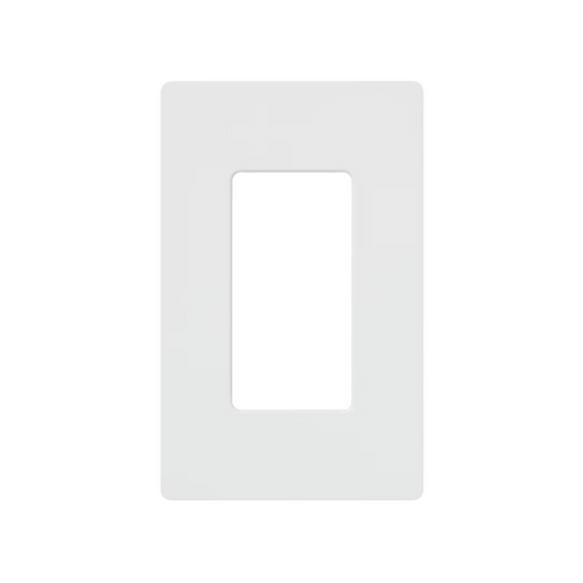 Lutron Claro Screwless Switch Plates | Decora | White