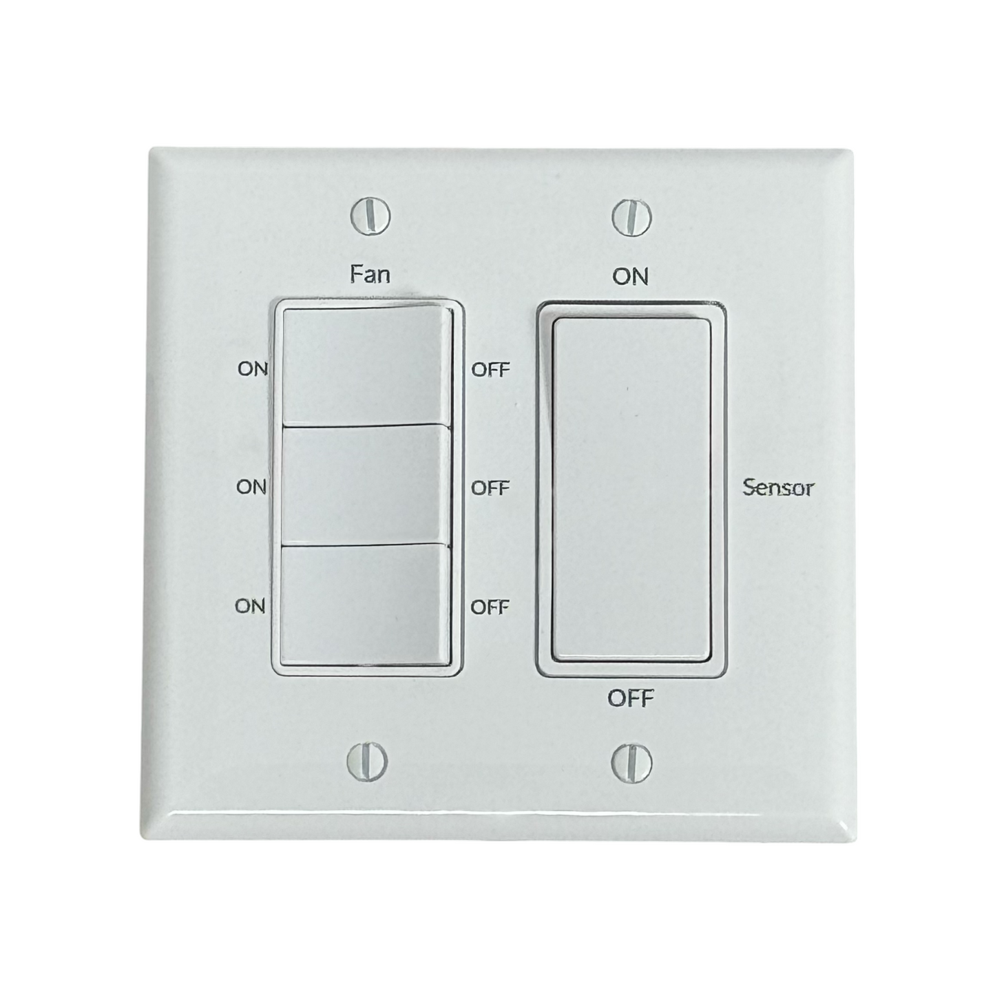 Eaton Switch Plates | Decora | White