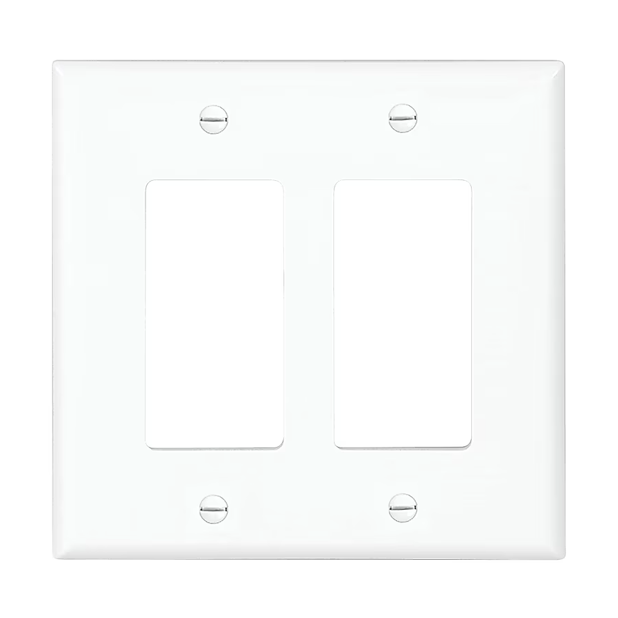 Eaton Switch Plates | Decora | White