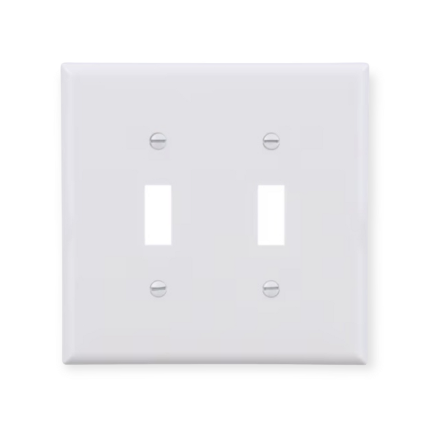 Eaton Switch Plates | Toggle | White