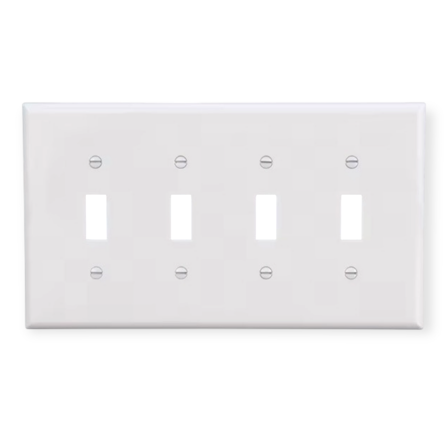 Eaton Switch Plates | Toggle | White